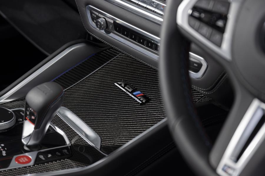 Детали интерьера BMW X5 M Competition (F95) 2020 года  (AU) (фото 21 из 34)